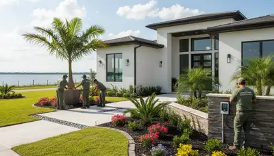 Landscaping service in Fort Lauderdale, FL for professional lawn care and yard maintenance