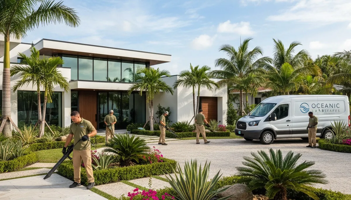 Fort Lauderdale, FL landscaping services for lawn care and yard maintenance