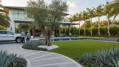 Fort Lauderdale, FL landscaping service for lawn maintenance and yard care