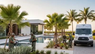 Fort Lauderdale, FL landscaping service for lawn care and yard maintenance