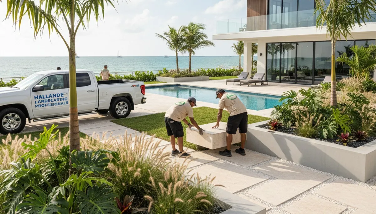 Landscaping service in Fort Lauderdale, FL for lawn care and outdoor property maintenance