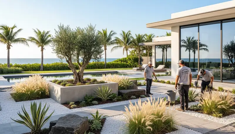 Fort Lauderdale, FL landscaping services for lawn care and yard maintenance