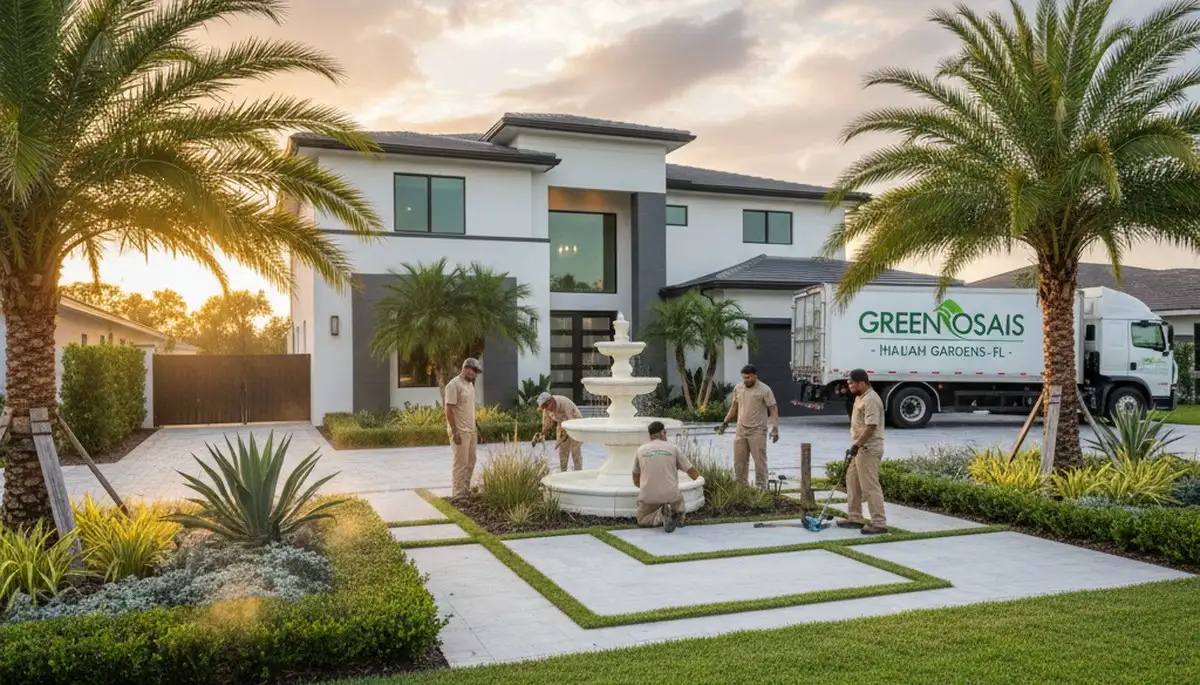 Fort Lauderdale, FL landscaping services for lawn care, garden maintenance, and yard cleanup