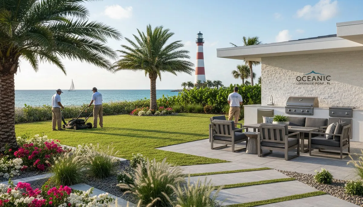 Fort Lauderdale FL landscaping service for lawn care and outdoor property maintenance