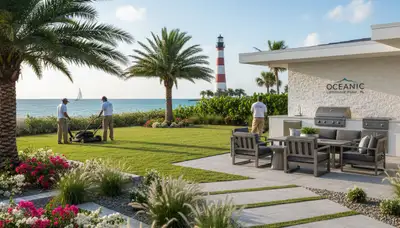 Fort Lauderdale FL landscaping service for lawn care and outdoor property maintenance
