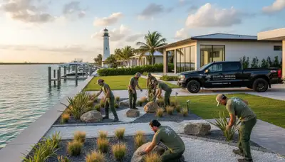 Fort Lauderdale, FL landscaping service for lawn care and yard maintenance