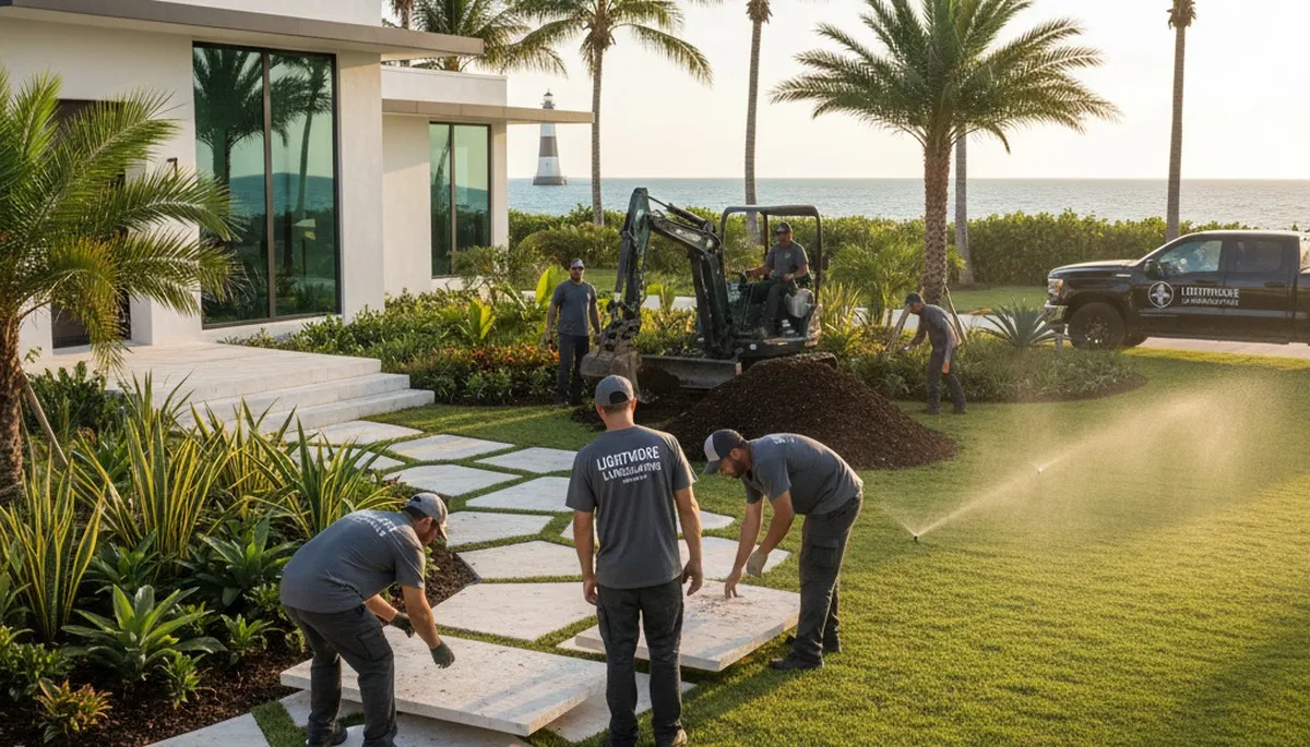 Fort Lauderdale, FL landscaping services for lawn care and yard maintenance