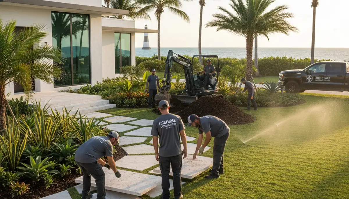 Fort Lauderdale, FL landscaping services for lawn care and yard maintenance