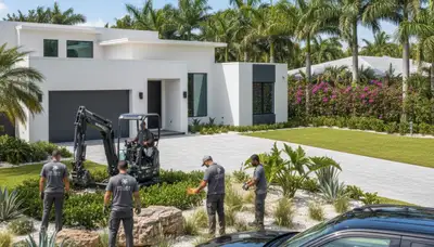 Fort Lauderdale, FL landscaping service for lawn care and yard maintenance