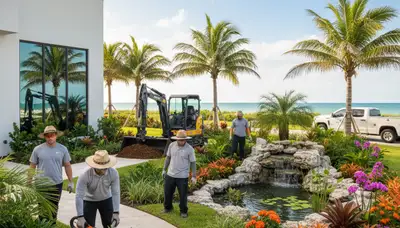 Fort Lauderdale, FL landscaping services for residential and commercial lawn care
