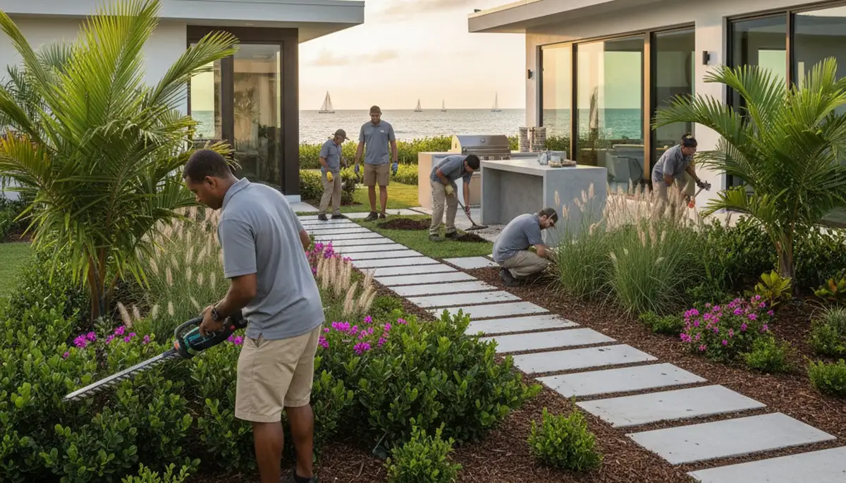 Fort Lauderdale, FL landscaping services by Lawn Service Fort Lauderdale